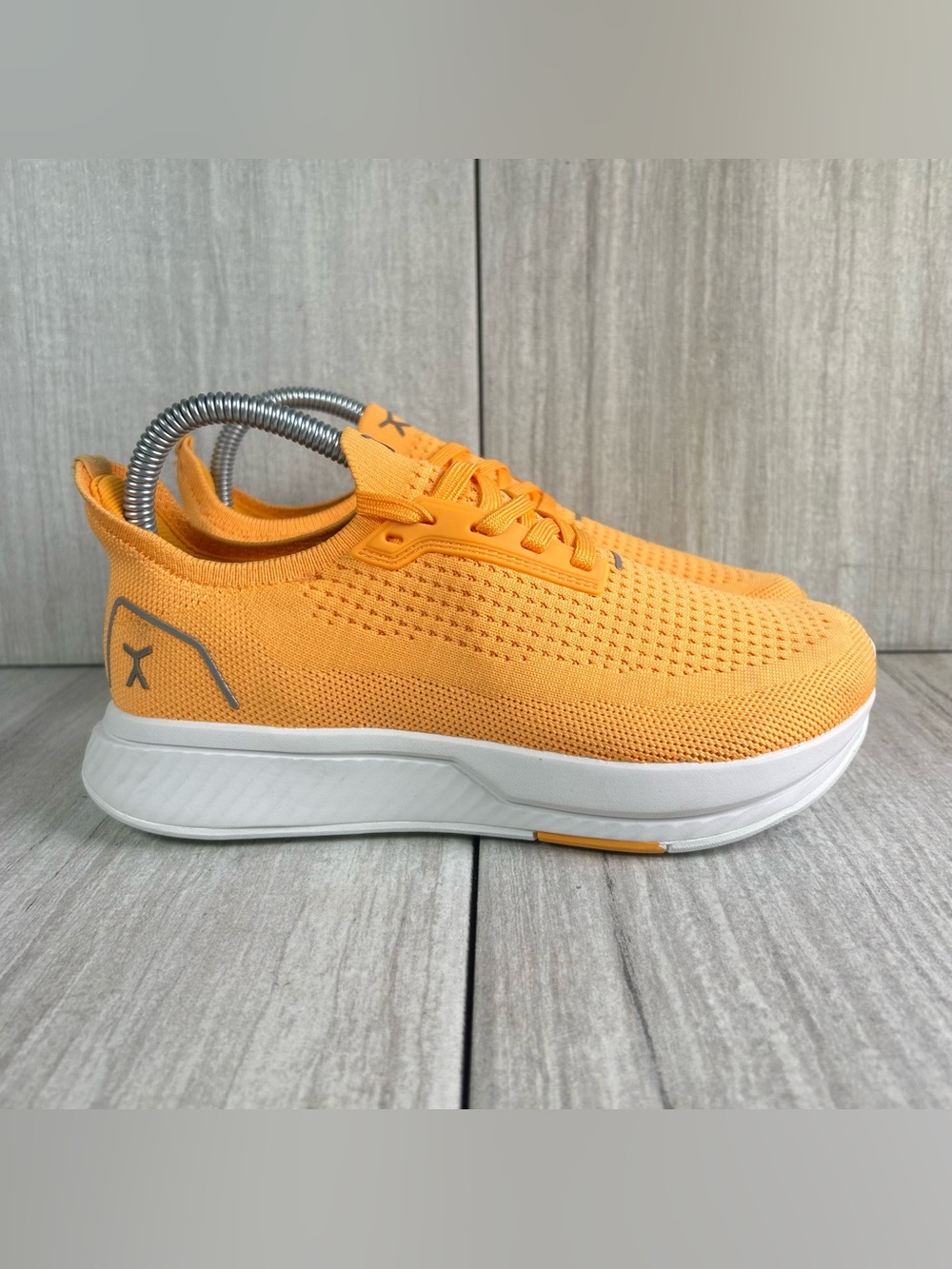 Lightweight Orange Women's Athletic Sneakers